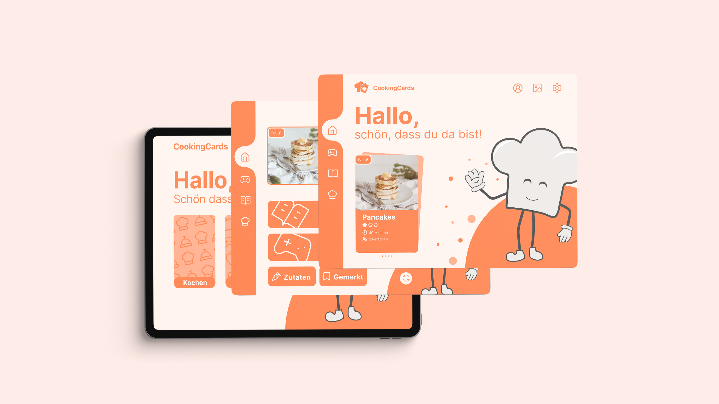 Startseite Prozess CookingCards